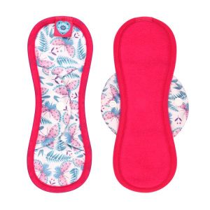 Home Bloom Flutter Midi wasbare luier in mooie print - duurzaam en zacht katoen voor baby's